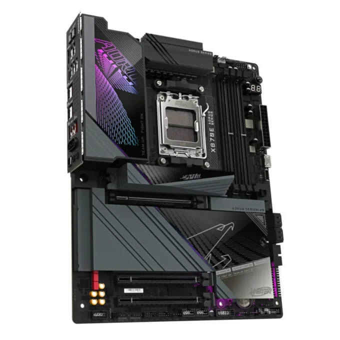 Gigabyte GA-X870E AORUS MASTER - AM5 ATX Motherboard, AMD X870, DDR5, 256GB Max, 4x M.2, Wi‑Fi 7, 5Gb LAN, Black — image 3