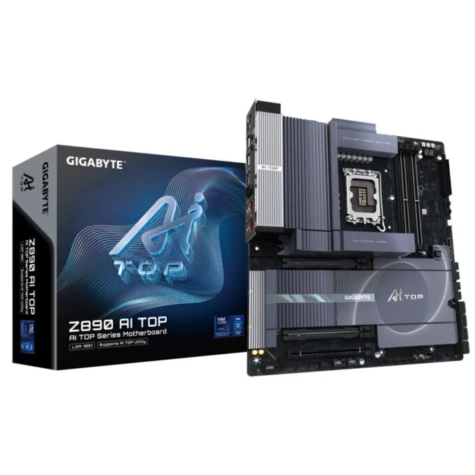 Gigabyte GA-Z890 AI TOP - LGA1851 E-ATX DDR5, 4x M.2, 256GB RAM, Wi-Fi 7, Dual 10Gb LAN — image 1