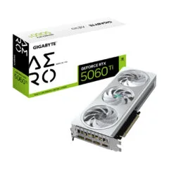 GIGABYTE GeForce RTX 5060 Ti Aero OC - 16GB GDDR7, 2647 MHz Boost, PCIe 5.0