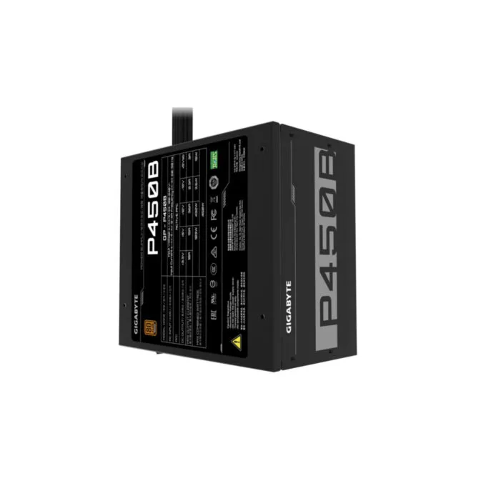 Gigabyte GP-P450B - 450W ATX Power Supply - 80 PLUS Bronze, Non-Modular, Black — image 2