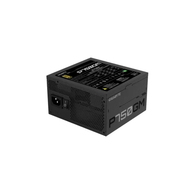 Gigabyte GP-P750GM - 750W 80 PLUS Gold Fully-Modular ATX PSU, Black — image 4