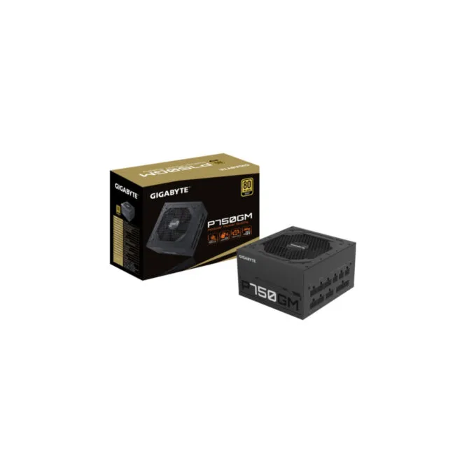 Gigabyte GP-P750GM - 750W 80 PLUS Gold Fully-Modular ATX PSU, Black — image 7