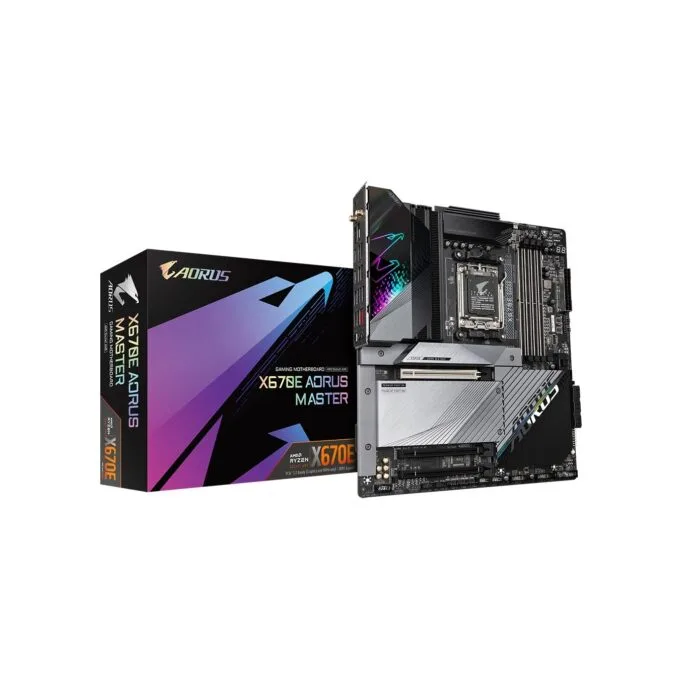 Gigabyte X670E AORUS Master AM5 E-ATX Motherboard DDR5 Wi-Fi 6E — image 1