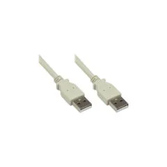 Good Connections USB2.0 Kabel A-A grau 1.8m