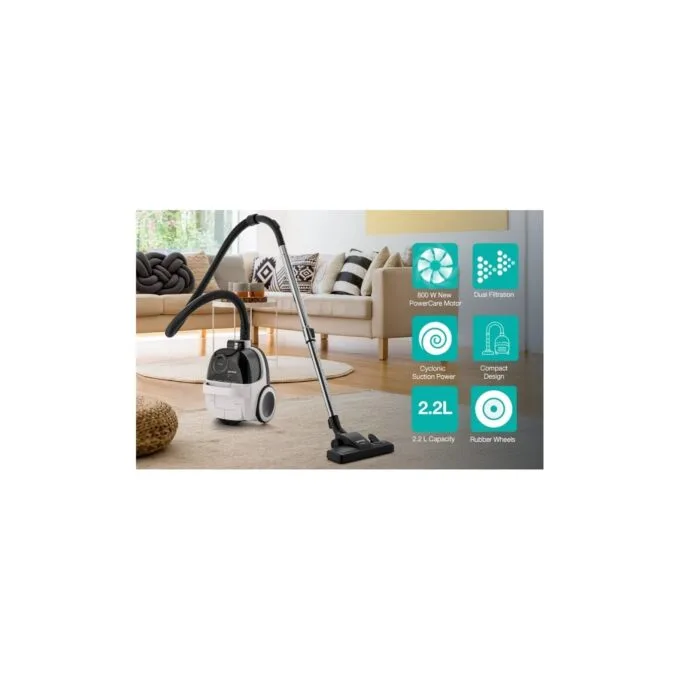 Gorenje Cleaning Vacuum - VCE01G2AW - Bagless 800W 2.2L — image 2