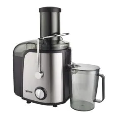 Gorenje Kitchen Juicer 800W 1.5L Pulp Container XL Tube Inox Black - JC805EII - 800W 1.5L Pulp Container XL Tube Inox Black
