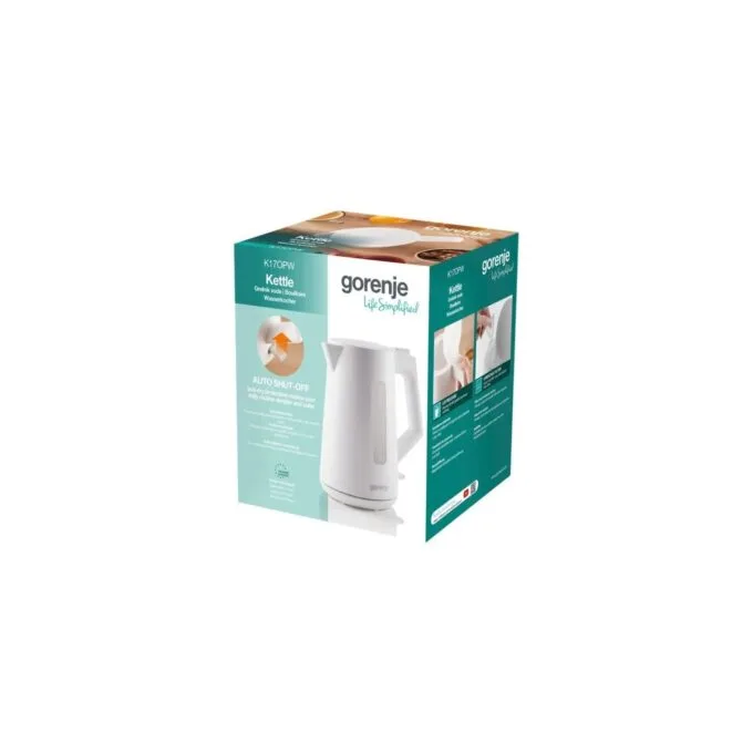 Gorenje Kitchen Kettle - K17OPW - 2200W 1.7L White — image 5