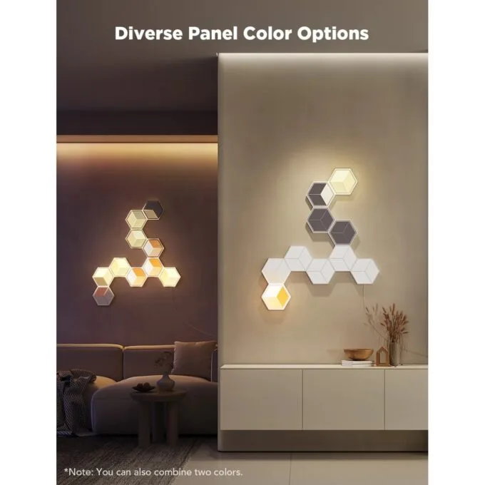 Govee Gaming Wall Glide Hexa Ultra Light Panels - H606A - 7pcs — image 10