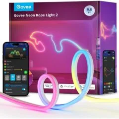 Govee Gaming Wall Neon Rope Light - H61D3 - Govee Gaming Wall Neon Rope Light 2 3m