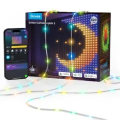 Govee LED Curtain Lights - H70B3 - 2 WiFi & BT RGBIC 1.5x2.0m IP65