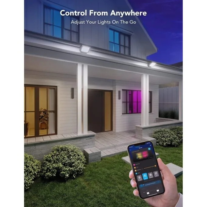 Govee Outdoor LED RGBICWW Smart Flood Lights - H7060 - Outdoor LED RGBICWW Smart Flood Lights — image 7