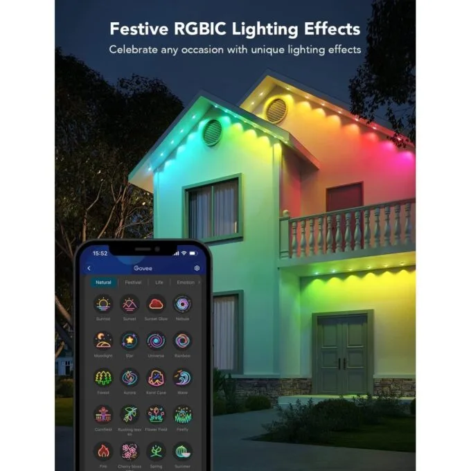 Govee Outdoor Permanent Lights - H705B - 15m — image 4