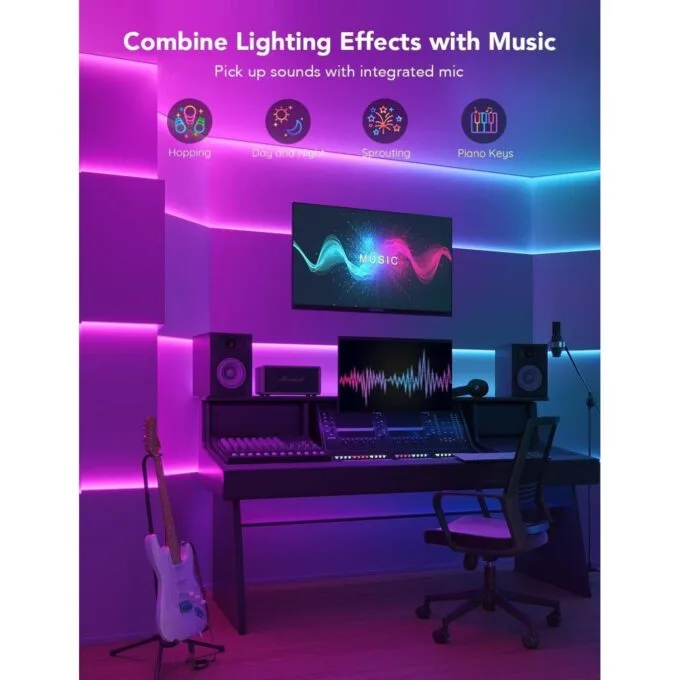 Govee RGBIC Basic LED Strip 10m - H618C - RGBIC, Wi-Fi + Bluetooth — image 2