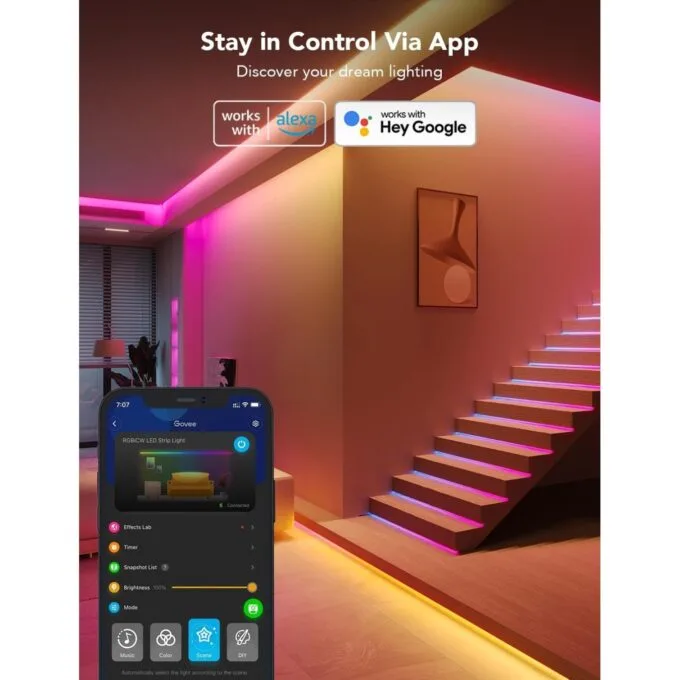 Govee RGBIC Basic LED Strip 10m - H618C - RGBIC, Wi-Fi + Bluetooth — image 3