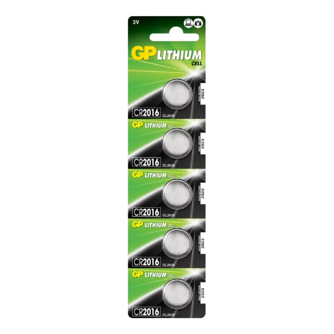 GP Lithium Button Cell - 656.260UK - CR2016 3V 80mAh — image 1