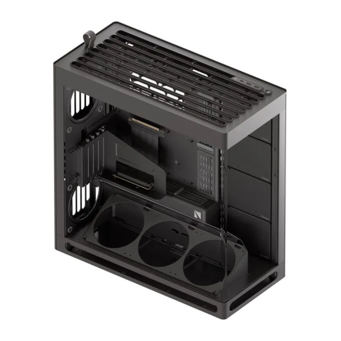 HAVN HS 420 VGPU Black Premium Midi Tower Case - HS 420 - Vertical GPU Support — image 3