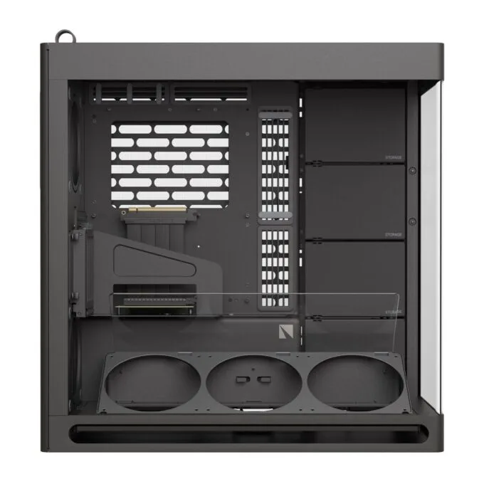 HAVN HS 420 VGPU Black Premium Midi Tower Case - HS 420 - Vertical GPU Support — image 5