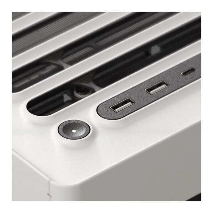HAVN HS 420 VGPU White Premium Midi Tower Case - HS 420 - Vertical GPU Support — image 8