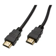 HDMI Cable 2m - HighSpeed 4K@60Hz - Black, Gold-Plated Connectors