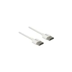 HDMI Cable with Ethernet - 85137 - HDMI A to HDMI A, 2 m, White, 4K, 3D