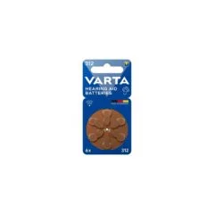 Hearing aid battery - 312, PR41 - Zinc Air