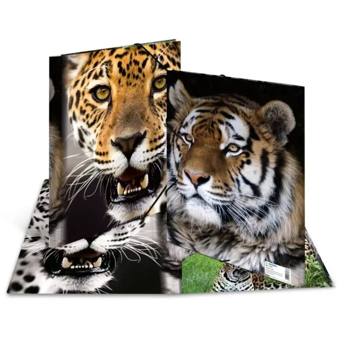 HERMA A4 Leopard Polypropylene Binder - Multicolor, Portrait — image 1