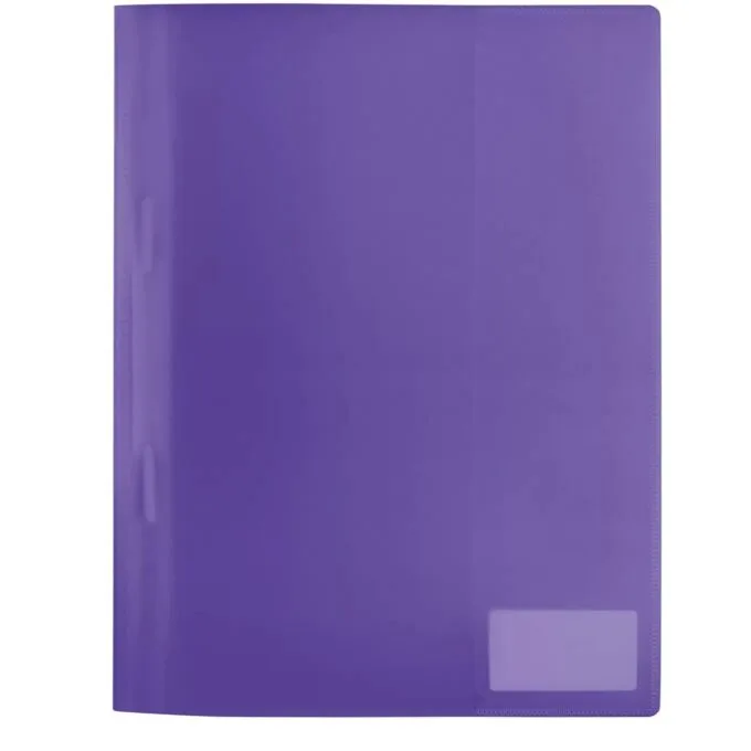 HERMA A4 Violet Translucent PP File Folder - 19498 - Violet — image 1