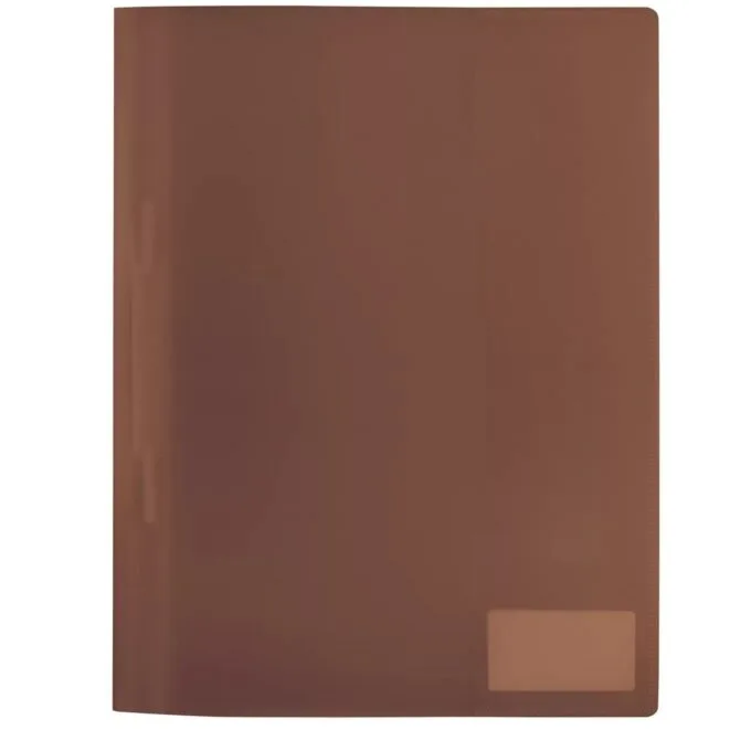 HERMA Quick-file Folder A4 - 19496 - Brown translucent PP, Portrait — image 1