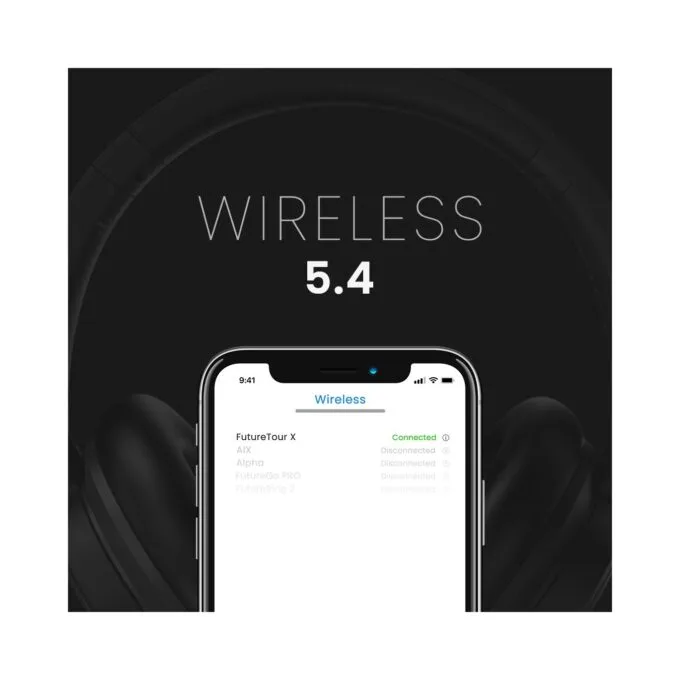 HiFuture Headphones - FUTURE TOUR X - Over-Ear Black — image 5