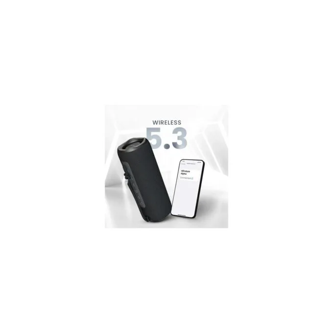 HiFuture Portable BT Speaker - ALPHA - IPX7 20W Black — image 3