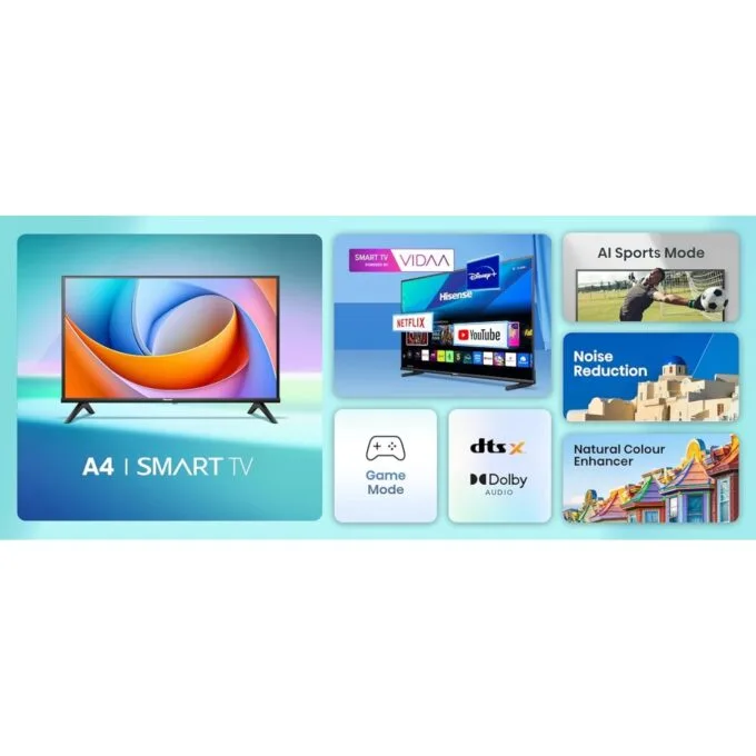 Hisense 40'' Full HD Smart LED TV - 40A4Q - 40'' Full HD Smart LED TV — image 3