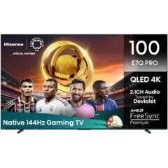 Hisense TV - 100E7Q PRO - 100'' 4K Smart QLED 120hz TV