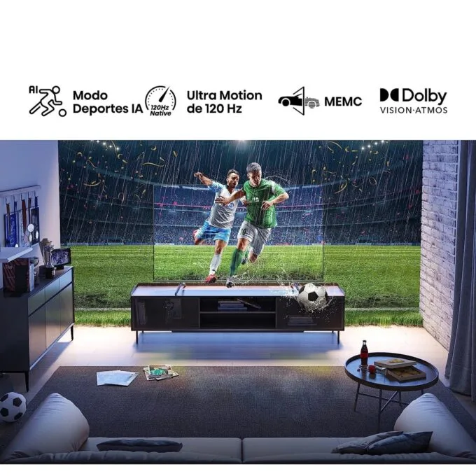 Hisense TV - 75E7KQ PRO - 75'' 4K Smart QLED TV 144Hz — image 2