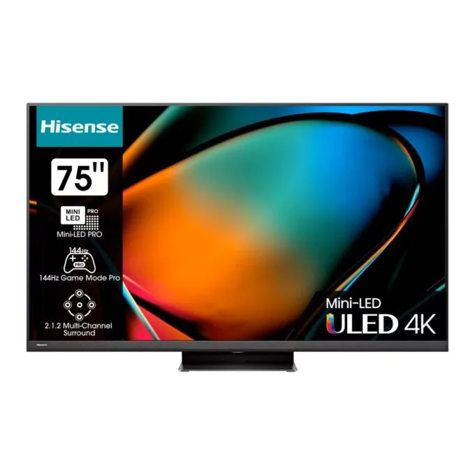 Hisense TV - 75U8KQ - 75'' 4K Smart QLED MINI LED 120hz TV — image 1
