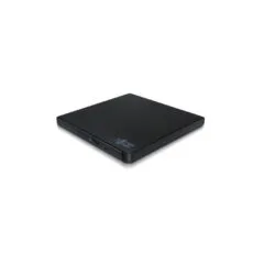 HLDS GP57EB40 Slim External DVD Writer - Black, USB 2.0, 8x Write, M-DISC