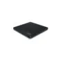 HLDS GP57EB40 Slim External DVD Writer - Black, USB 2.0, 8x Write, M-DISC
