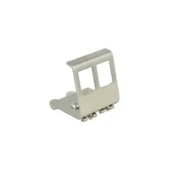 Holder for DIN rail - 2 port Keystone module