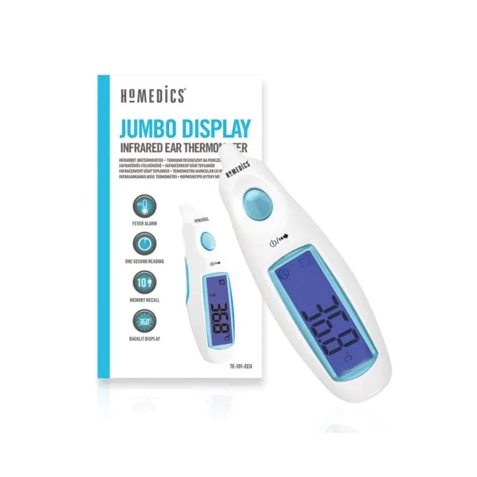 HoMedics Jumbo Display Ear Thermometer - TE-101 - Jumbo Display — image 4