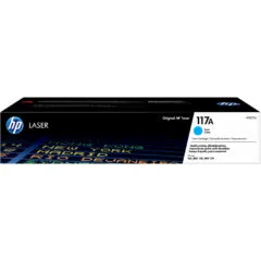 HP 117A Original Toner Cartridge - W2071A - Cyan, Standard Yield