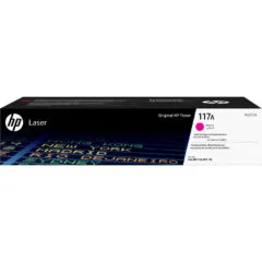 HP 117A Toner Cartridge - W2073A - Magenta, Original 700-Page Yield