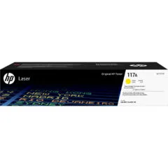 HP 117A W2072A Toner Cartridge - Original Yellow, Standard Yield