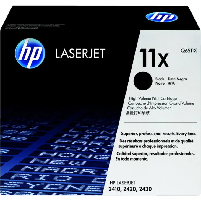 HP 11X High Yield Original Toner Cartridge - Q6511X - Black, ~12,000 pages — image 1
