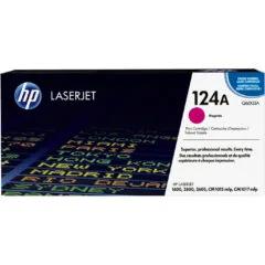 HP 124A Toner Cartridge Q6003A - Magenta, Original, Standard Yield