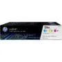HP 126A Original Toner CF341A - Cyan Magenta Yellow - 3-pack - 1000 pages each