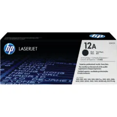 HP 12A LaserJet Toner Cartridge - Q2612A - Original Black, Standard Yield 2,000 pages