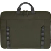 HP 14-inch Modular Laptop Sleeve - Green/Grey, Removable Shoulder Strap, Water-Resistant Polyester