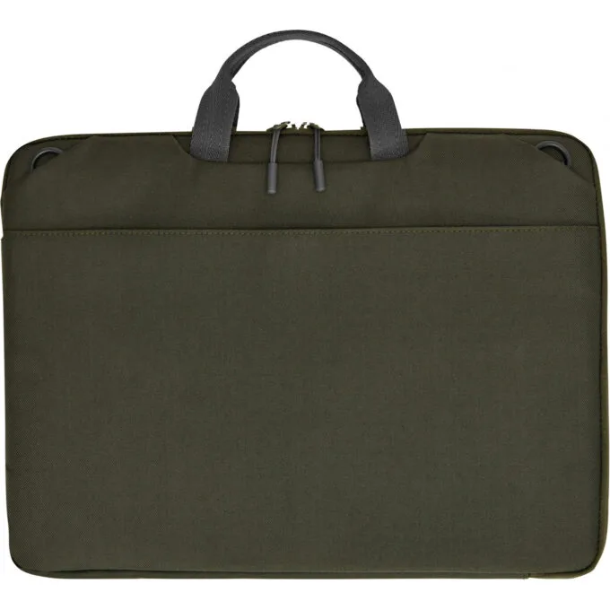 HP 14-inch Modular Laptop Sleeve - Green/Grey, Removable Shoulder Strap, Water-Resistant Polyester — image 3