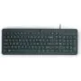 HP 150 Wired Keyboard - USB-A - Full-size (100%), Black, German Layout
