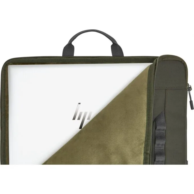 HP 15.6-inch Modular Laptop Sleeve - Green/Gray, 15.6", Foam/Polyester/PU, Water-Resistant — image 3