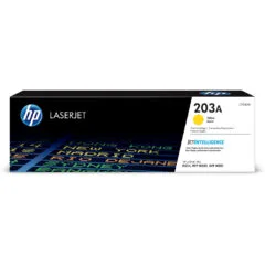 HP 203A (CF542A) Original Yellow LaserJet Toner Cartridge - 1 Pack, ~1300 pages